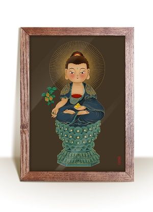Tranh Dược Sư Phật - OBV 10