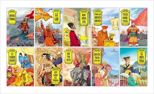 Bộ Sách: Tranh truyện lịch sử Việt Nam - Phần 3 (10 quyển)