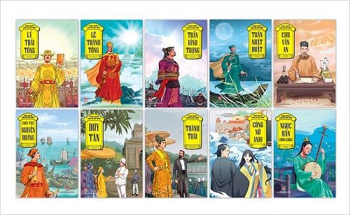 Bộ Sách: Tranh truyện lịch sử Việt Nam - Phần 4 (10 quyển)