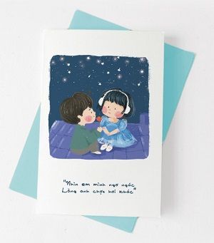 Thiệp K09 - Thằng Điên