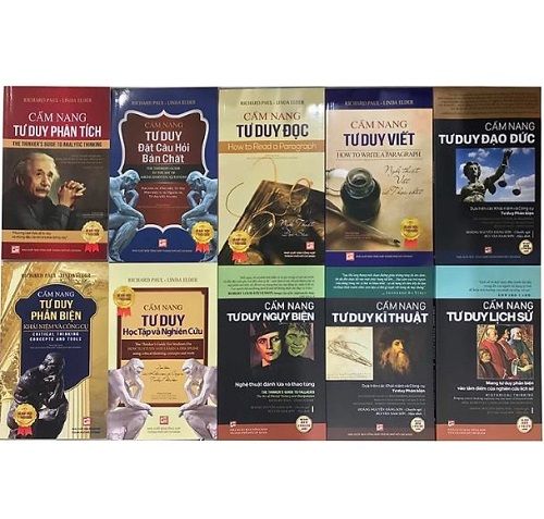 Bộ sách Cẩm nang Tư duy - Bộ 10 cuốn