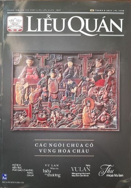 Ấn Phẩm Liễu Quán Số 33 - PL 2568 (Tháng 8-2024) - Trung tâm Văn hóa Phật giáo Liễu Quán