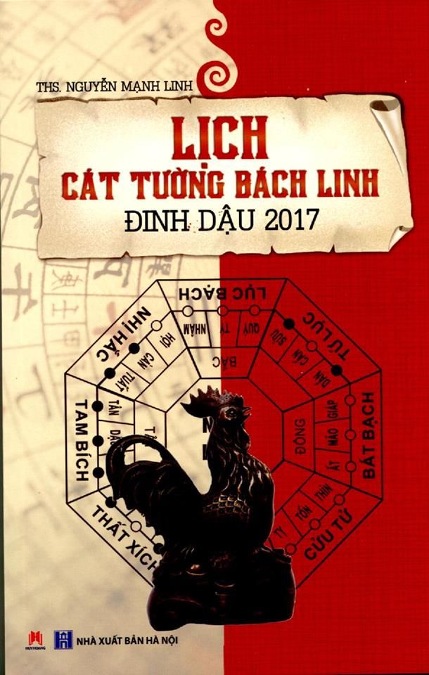 Lịch cát tường bách linh Đinh Dậu 2017