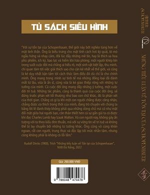 Những Tiểu Luận Về Sự Tồn Tại Của Arthur Schopenhauer (Tái Bản 2023) - Arthur Schopenhauer
