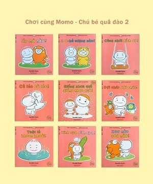 Chơi cùng Momo - Chú bé quả đào (bộ 9 cuốn)