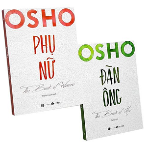 Bộ 2 cuốn sách của Osho: Phụ Nữ - Đàn Ông
