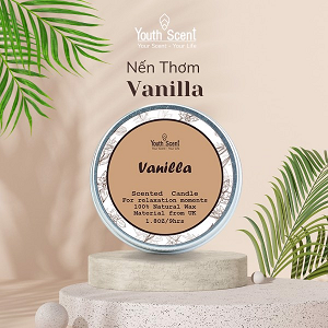 Nến thơm Vanilla (50ml) - Youth Scent