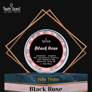 Nến thơm Black Rose (50ml) - Youth Scent