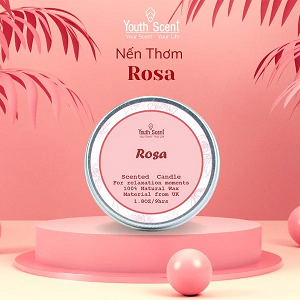 Nến thơm Rosa (50ml) - Youth Scent