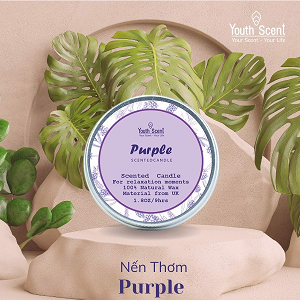 Nến thơm Purple Lavender (50ml) - Youth Scent