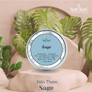 Nến thơm Sage (50ml) - Youth Scent