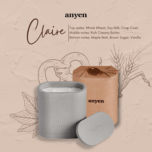 Claire (Scent of Pretzel) - ANYEN CANDLE