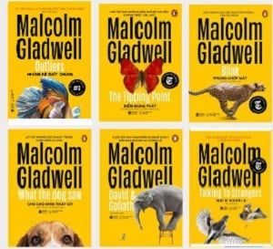 Bản đặc biệt combo 6 cuốn sách của Malcolm Gladwell