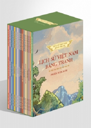 Lịch Sử Việt Nam Bằng Tranh - Bản Màu (Hộp 16 Cuốn) - Trần Bạch Đằng chủ biên