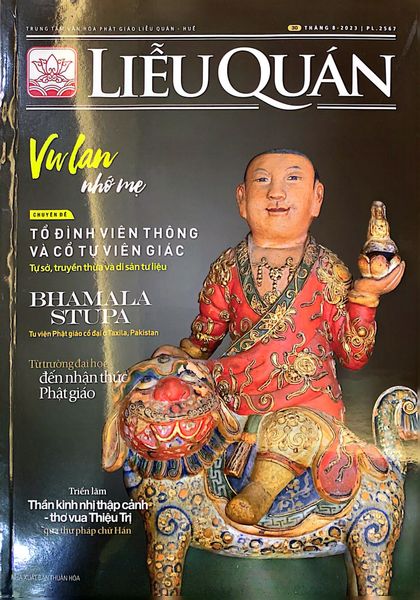 Ấn Phẩm Liễu Quán Số 30 - PL 2567 (Tháng 8-2023) - Trung tâm Văn hóa Phật giáo Liễu Quán