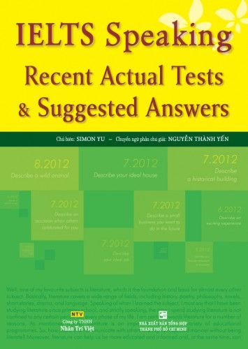 IELTS Speaking Recent Actual Tests & Suggested Answers