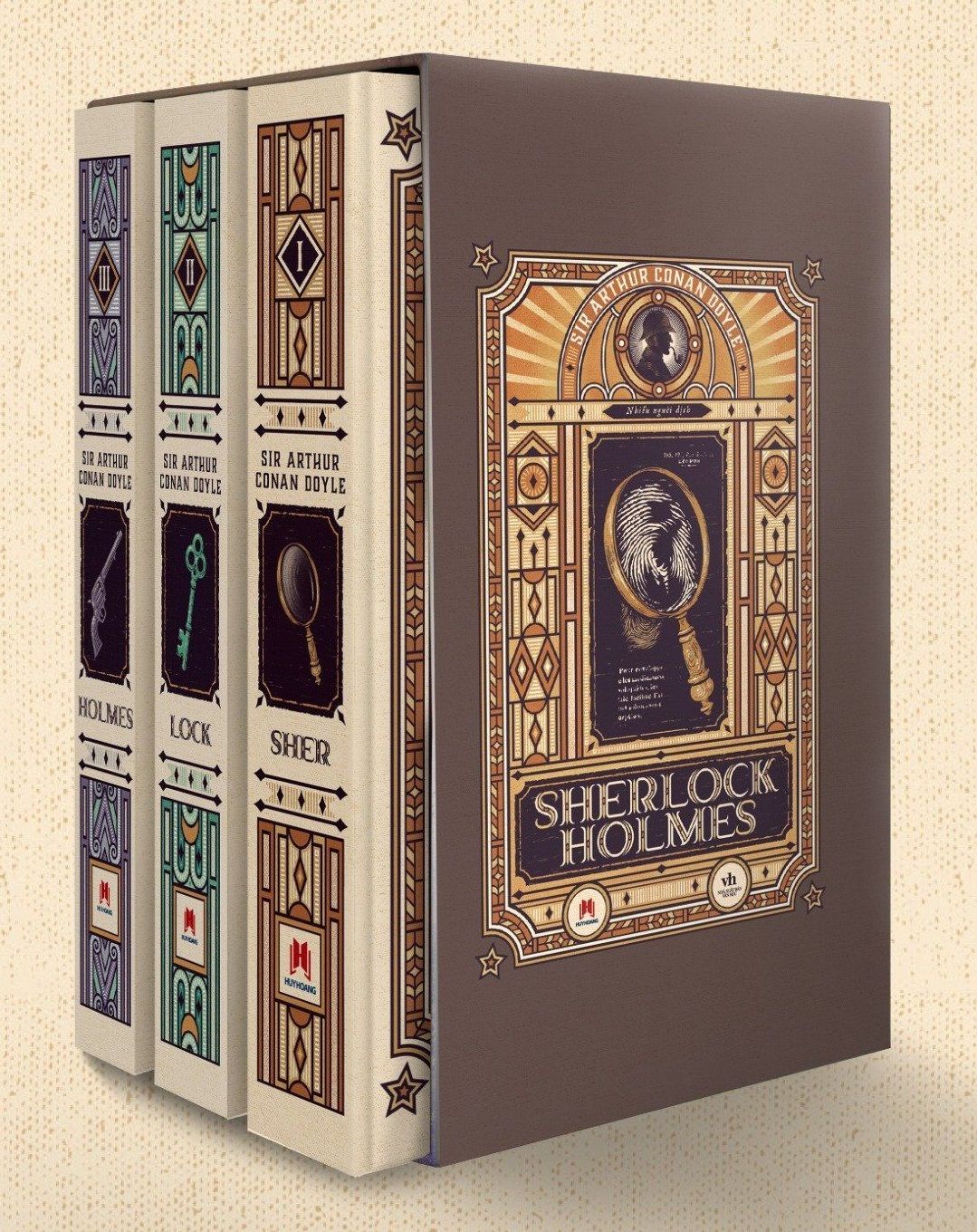 Sherlock Holmes Trọn Bộ 3 Tập (Tái Bản 2024) - Sir Arthur Conan Doyle