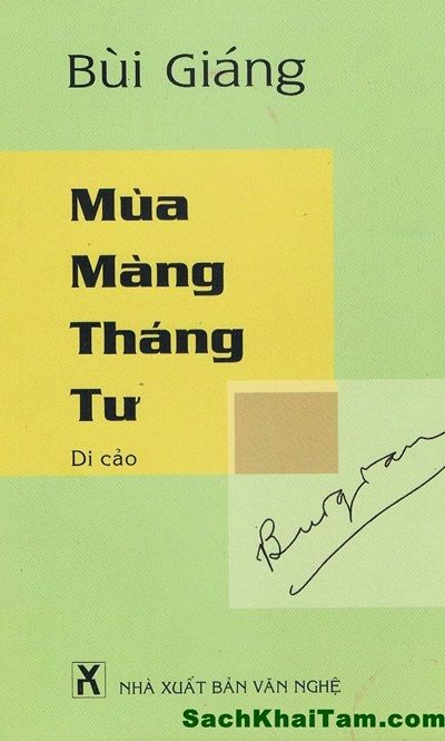 Mùa Màng Tháng Tư (Di cảo thơ)