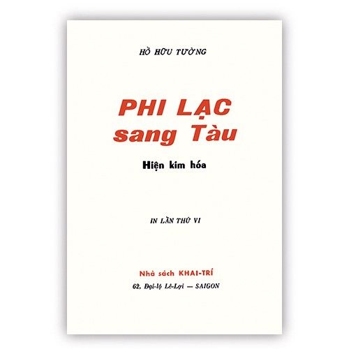 Phi Lạc sang Tàu