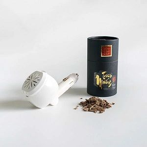 Bộ xông điện trong xe ô tô và trầm miếng - QUTU-10