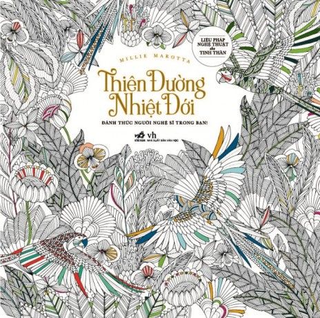 Thiên Đường Nhiệt Đới - Sách Tô Màu
