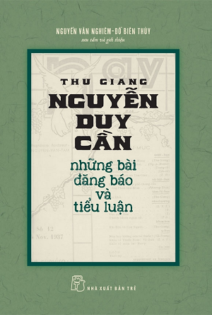 THU GIANG NGUYỄN DUY CẦN - NHỮNG BÀI ĐĂNG BÁO VÀ TIỂU LUẬN