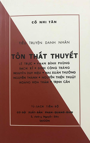 Tiểu truyện danh nhân - Tôn Thất Thuyết
