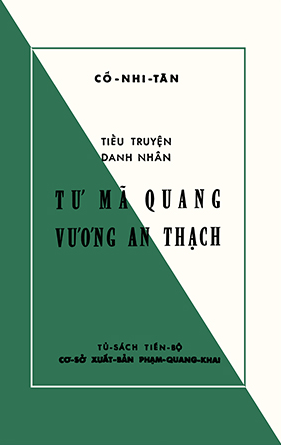 Tiểu truyện danh nhân - Tư Mã Quang - Vương An Thạch
