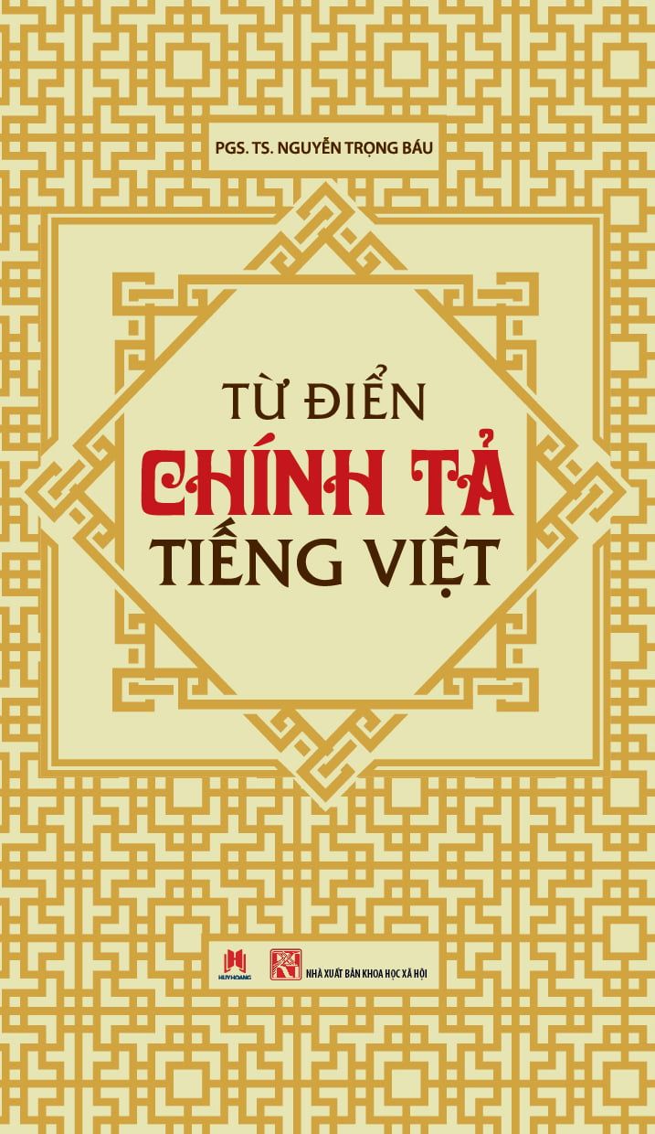 Từ Điển Chính Tả Tiếng Việt - Bìa cứng