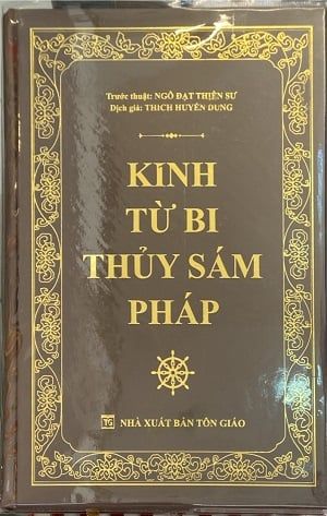 Kinh Từ Bi Thủy Sám Pháp (bìa cứng)