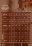 Áo Sơ Mi Nam Trơn Tay Dài Màu Hồng - GenTiTi 1C716