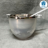 Bộ bát ướp lạnh rượu bằng inox