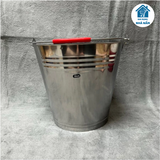 Xô inox 10 lít, 12 lít có quai đựng nước, đựng đá, ướp đồ lạnh, sữa bò,…