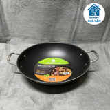 Chảo xào chống dính 2 quai sâu lòng size 36 cm Elmich