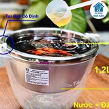 Bộ bát ướp lạnh rượu bằng inox