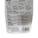 Móc dán tường treo đồ inox 304 chịu lực đến 15 kg