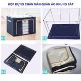 Túi đựng chăn màn khung sắt siêu bền, chắc chắn