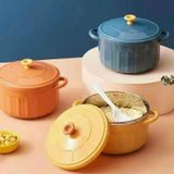 Bát inox ăn mì dáng nồi (kèm thìa)