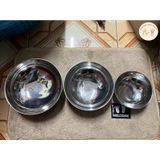 Bát tô inox kép, bát tô inox 2 lớp cách nhiệt đủ kích cỡ