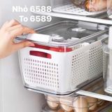 Bộ 2 hộp nhựa có rổ Hokori 6589 Việt Nhật