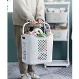 Giỏ nhựa caro cao đựng đồ đa năng 3373 Việt Nhật