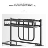 Kệ để gia vị 2 tầng có chỗ để đũa, thìa, dao, thớt