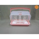 Giá úp bình sữa có nắp đậy và thanh cắm 1361-1 nhựa Việt Nhật
