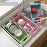 Khay nhựa gác bồn rửa bát 5613 Việt Nhật (có thể điều chỉnh kích thước)