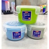 Hộp nhựa tròn 4 khoá 350 ml 2863 Song Long