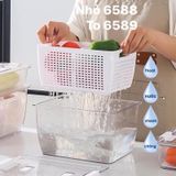 Bộ 2 hộp nhựa có rổ Hokori 6589 Việt Nhật