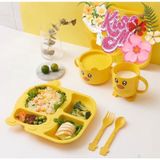 Bộ khay nhựa vịt vàng cho bé ăn dặm