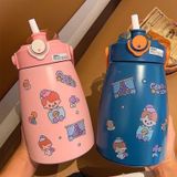 Bình giữ nhiệt 800 ml kèm ống hút, dây đeo, sticker
