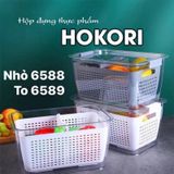 Bộ 2 hộp nhựa có rổ Hokori 6589 Việt Nhật