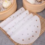 Set 100 tờ giấy nến đục lỗ dùng cho nồi chiên không dầu size 23 cm